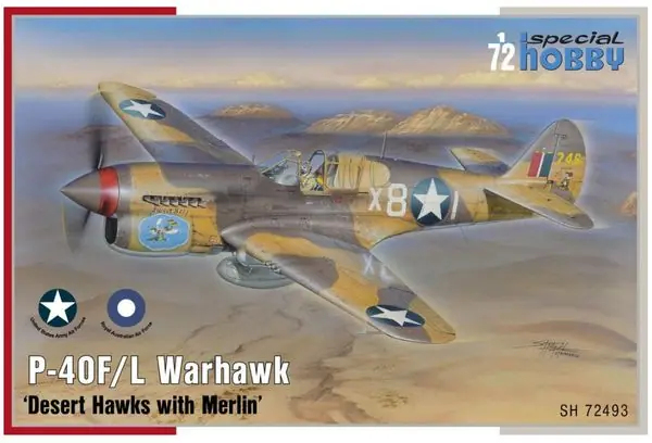 P-40F/L Warhawk 1/72 - SPECIAL HOBBY SH72493 Scelto Dai Clienti