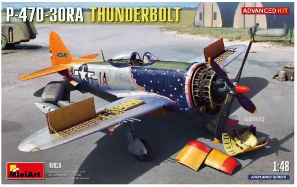 Thunderbolt P-47D-30RA 1/48 - MINIART 48029 Bestseller