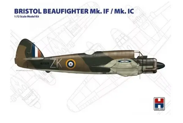 Bristol Beaufighter Mk IF / Mk IC 1/72 - HOBBY 2000 72002 Compra Oggi Stesso