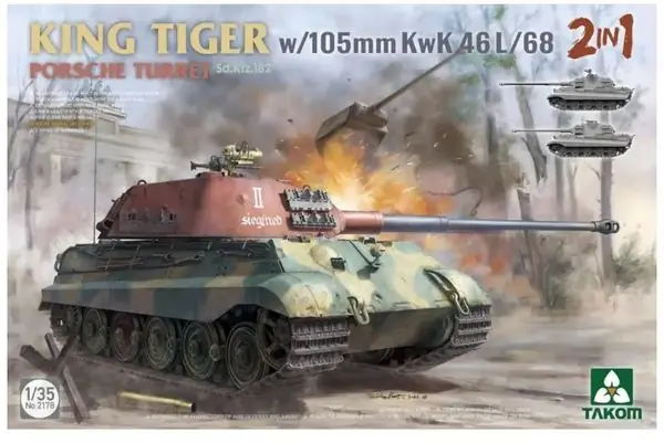 Offerta Speciale Sd Kfz 182 King Tiger 1/35 - TAKOM 2178