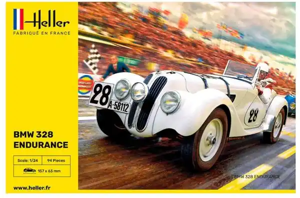 BMW 328 Endurance 1/24 - HELLER 80782 Compra Oggi Stesso