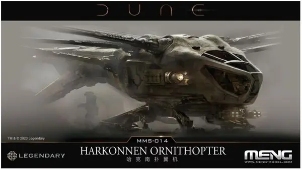 A Buon Prezzo Dune Harkonnen Ornithopter - MENG MODEL MMS-014