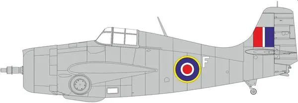 Solo Oggi FM-1 MASK Insegna nazionale britannica 1/48 - EDUARD EX1033