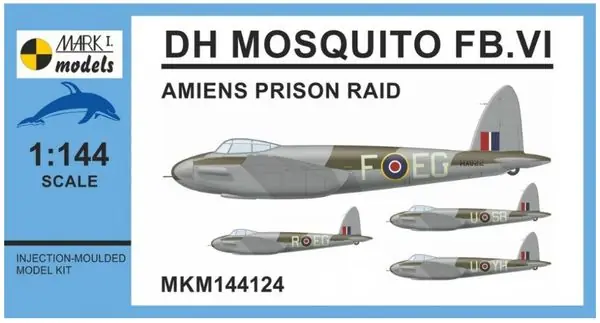 DH Mosquito FB. VI 1/144 - MARK I MODELS 144124 Ultimissimo Modello
