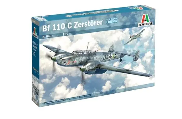 Acquista Ora Messerschmitt Bf 110 C Zerstorer 1/72 - ITALERI 0049
