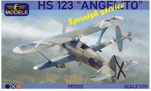 Hs 123 Angelito 1/72 - LF MODELS PE7272 Compra Oggi Stesso