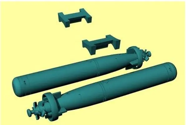 Ultimissimo Modello Torpedo Mk.44 1/72 - LF MODELS LF3D7224