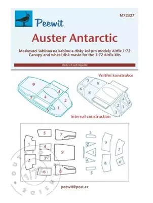 Compra Oggi Stesso Auster Antarctic Canopy mask 1/72 - PEEWIT M72327