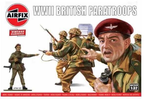Paracadutisti britannici della seconda guerra mondiale 1/32 - AIRFIX A02701V Offerta Lampo