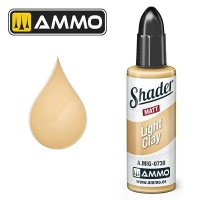 Light Clay - AMMO OF MIG SHADER 0730 Più Venduto