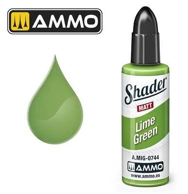 Lime Green - AMMO OF MIG SHADER 0744 Offerta