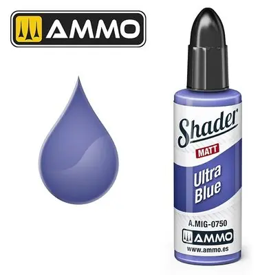 Professionale Ultra Blue - AMMO OF MIG SHADER 0750