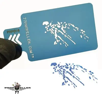 Promozione Stencil per aerografo per dettagli fini - 77PROPELLER PRP018