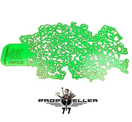 Sconto Stencil per aerografo per dettagli Large Spots - 77PROPELLER PRP032