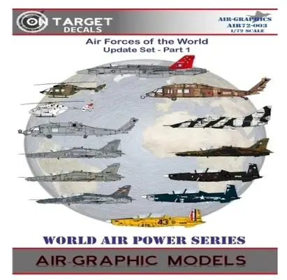 Air Forces of the World Decalcomanie - AIR-GRAPHIC MODEL AIR72-003 Consegna Rapida