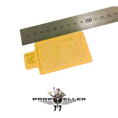 Sconto Luftwaffe WWII Shingles Camo STENCIL - 77PROPELLER PRP053