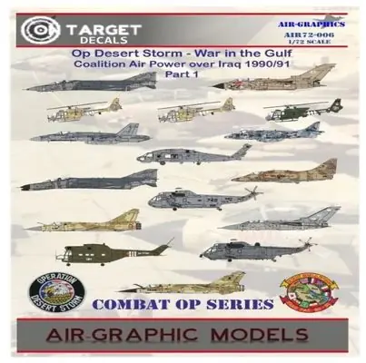 Op Desert Storm Decalcomanie - AIR-GRAPHIC MODEL AIR72-006 Acquista Ora