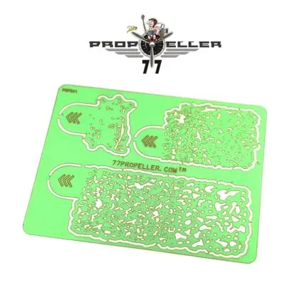 Prezzo Basso Stencil per aerografo per spruzzare macchie - 77PROPELLER PRP041
