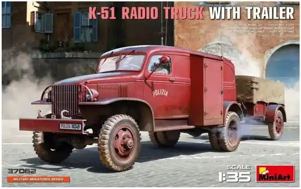 Non Perdere K-51 Camion Radio con rimorchio