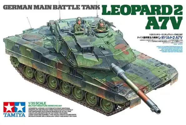 Leopard 2 A7V 1/35 - TAMIYA 35387 Acquista Ora