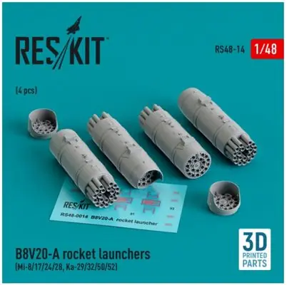 Lanciarazzi B8V20-A 1/48 - RESKIT RS48-0014 Affare