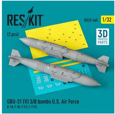 Solo Oggi Bombe GBU-31 V 1/32 - RESKIT RS32-0465