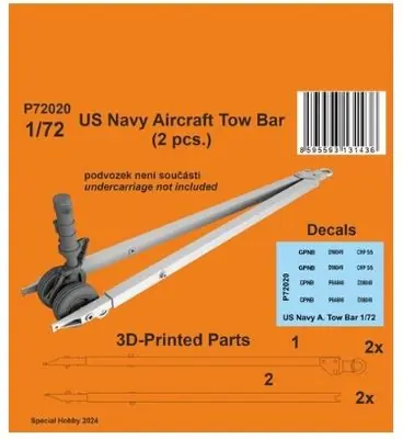Barra di traino per aeromobili della Marina degli Stati Uniti 1/72 - CMK P72020 Prezzo Di Fabbrica