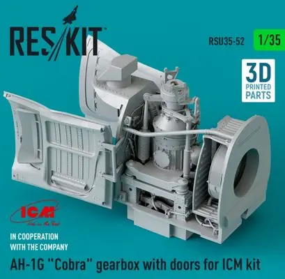 AH-1G Cobra Gearbox 1/35 - RESKIT RSU35-0052 Consegna Rapida