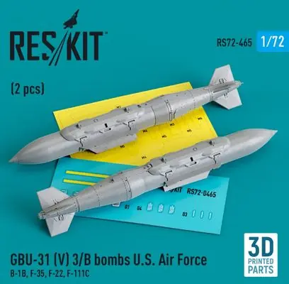 Occasione Bombe GBU-31 V 1/72 - RESKIT RS72-0465