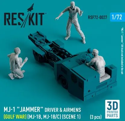 Popolare MJ-1 Jammer Driver e aviatori 1/72 - RESKIT RSF2-0027