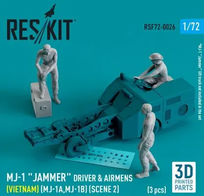 Solo Oggi MJ-1 Jammer Driver e aviatori 1/72 - RESKIT RSF72-0026