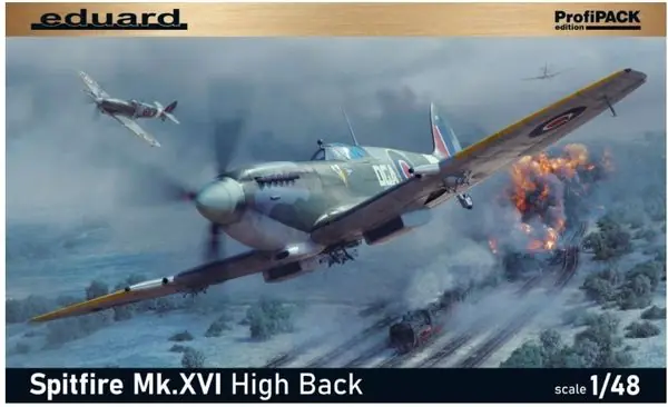 Supermarine Spitfire Mk.XVI High Back 1/48 - EDUARD 8286 Solo Oggi