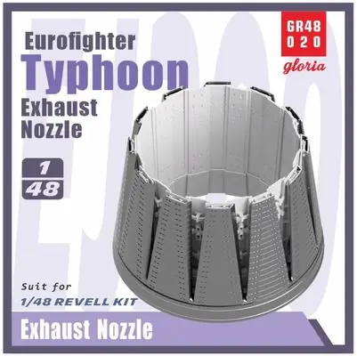 Offerta Del Giorno Eurofighter Typhoon ugelli di scarico 1/48 - GLORIA MODEL GR480020