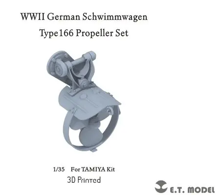 Schwimmwagen Type166 Tedesco WWII 1/35 - ET MODEL P35-261 Subito Disponibile