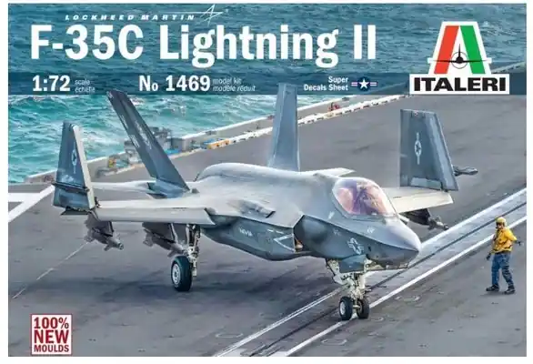 F-35C Lightning II 1/72 - ITALERI 1469 Direttamente Dal Produttore