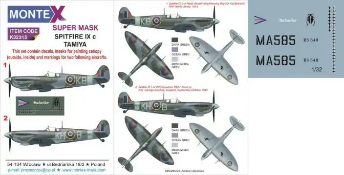 Nuova Collezione SPITFIRE IX