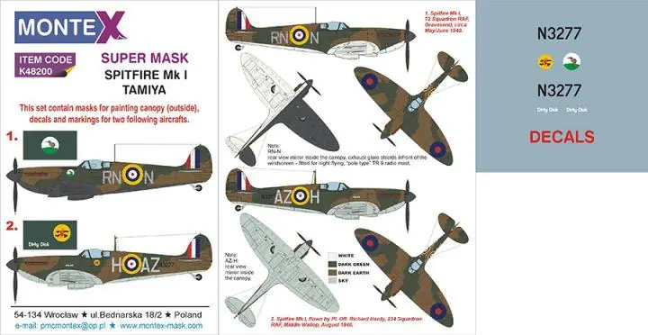 SPITFIRE MK I Di Tendenza
