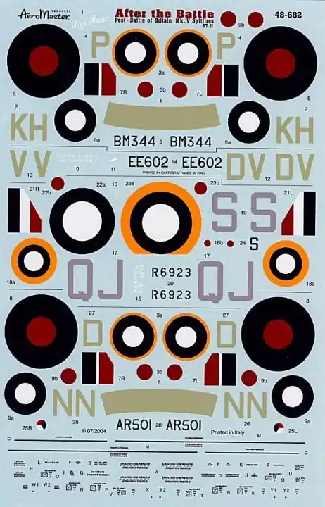 SPITFIRE MK. V Nuovo Arrivo