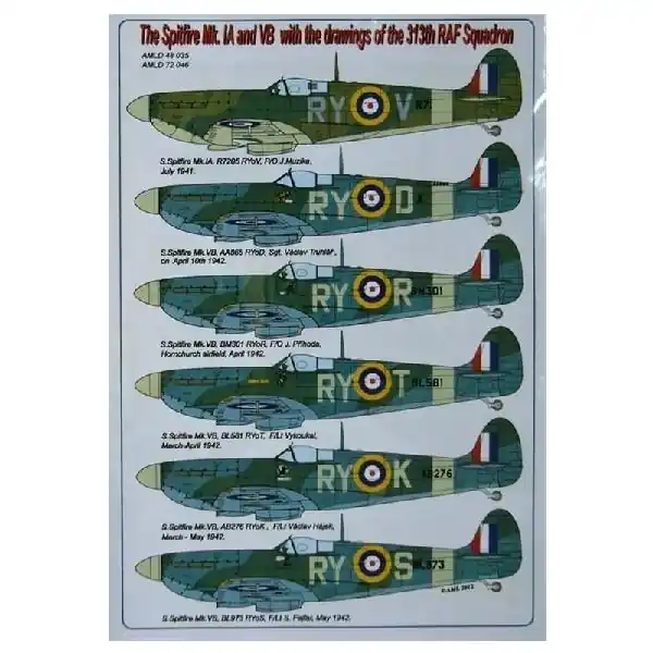 Quantità Limitata SPITFIRE MK.IA & VB