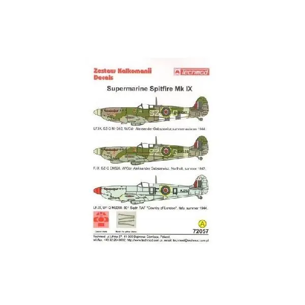 Ultime Pezzi SPITFIRE MK.IX