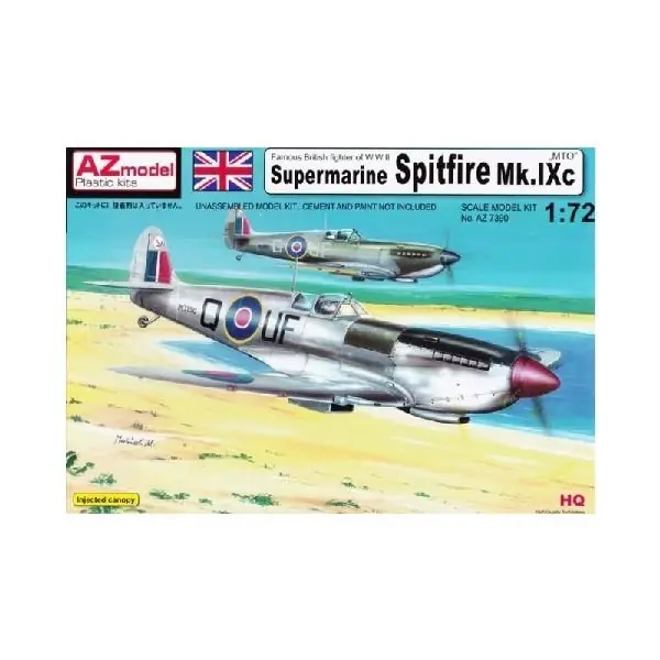 Di Tendenza AZ MODEL AZ7390 SPITFIRE MK.IXC "MTO"