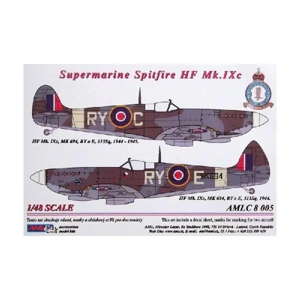 Prezzo Ridotto SPITFIRE MK.IXC (RYOC, RYOE)