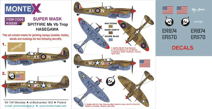 Direttamente Dal Produttore SPITFIRE MK.VB