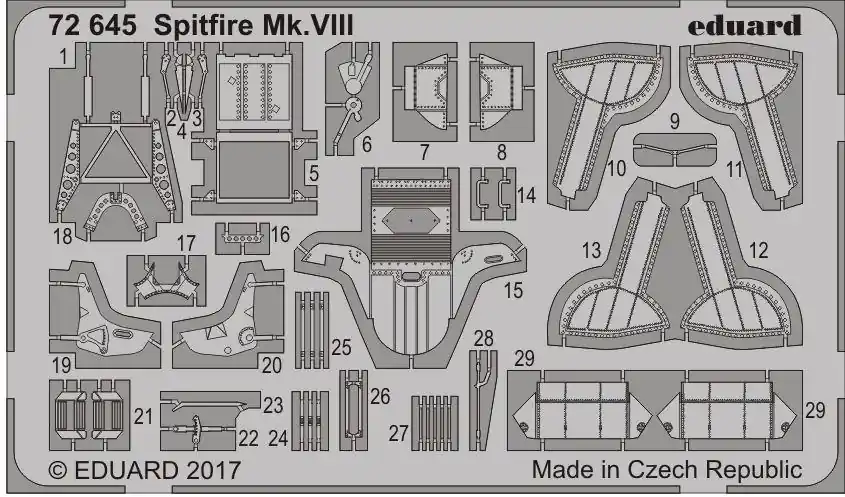 Ultime Pezzi SPITFIRE MK.VIII