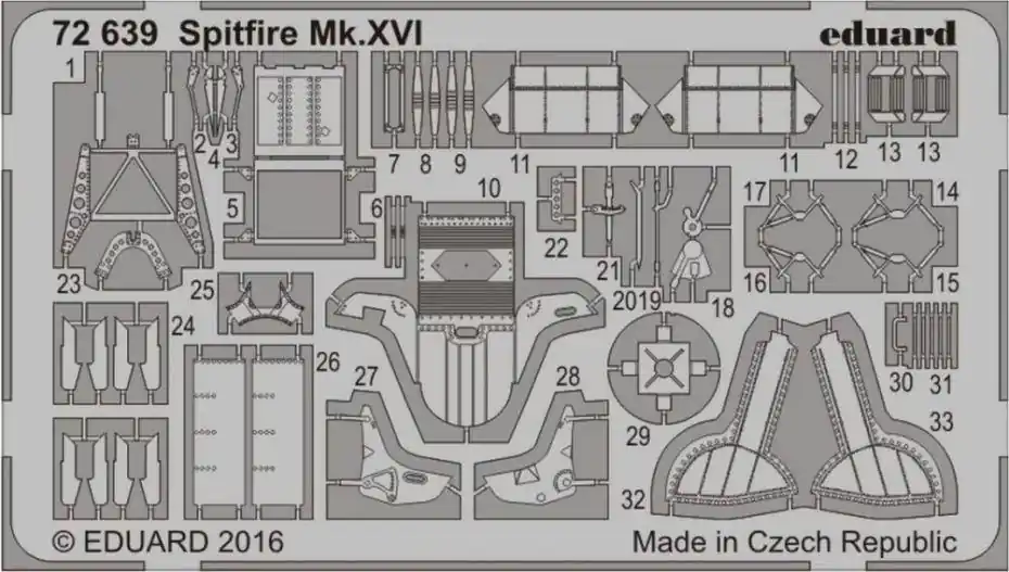 SPITFIRE MK.XVI Ultime Pezzi