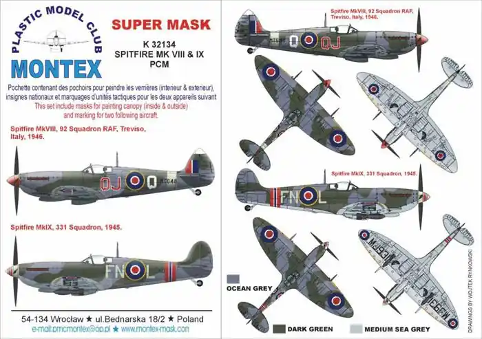 SPITFIRE MKVIII & IX Non Perdere