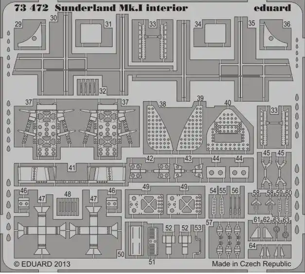 Nuovo Arrivo SUNDERLAND MK.I INTERIOR