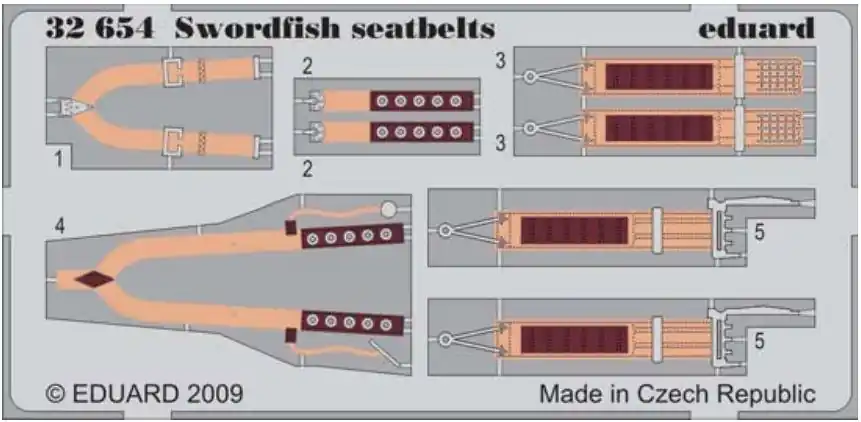 SWORDFISH SEATBELTS (TRUM Super Prezzo