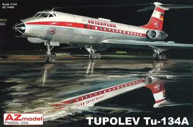 Di Tendenza AZ MODEL AZ14406 Tupolev Tu-134A
