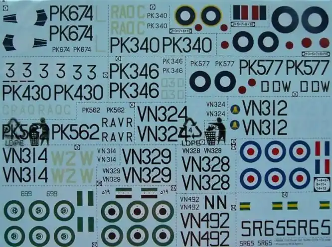 VICKERS-SUPERMAR.SPITFIRE F MK.22/24 Esclusivo